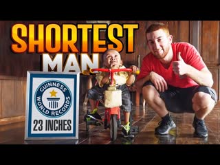 The World's Shortest Man (26 Years Old, 23 Inches Tall)