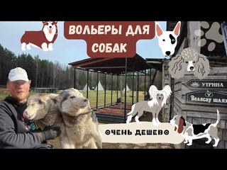 Как построить вольер дёшево и быстро своими руками 2.0