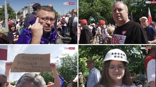 J PiS i spiera. Zobacz wesoych ludzi na marszu Tuska