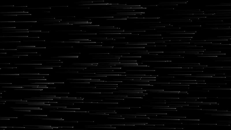 Чёрно белые летящие частицы видеофон, футаж, background, futage black