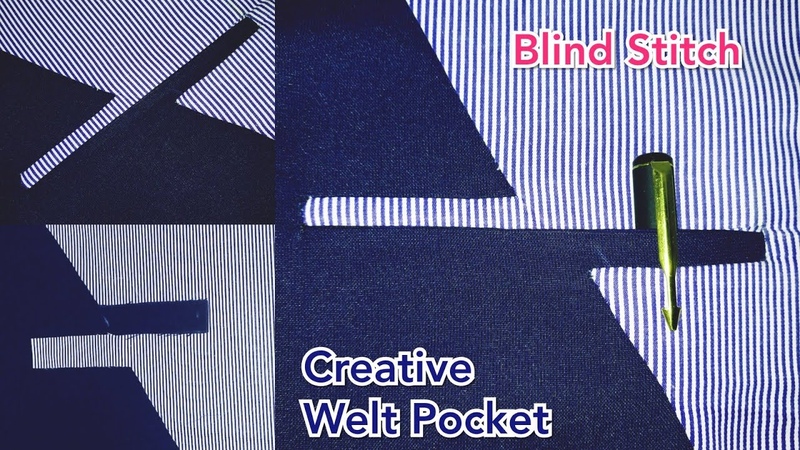 Very Stylish Creative Welt Pocket Design, Pant pocket, Designer