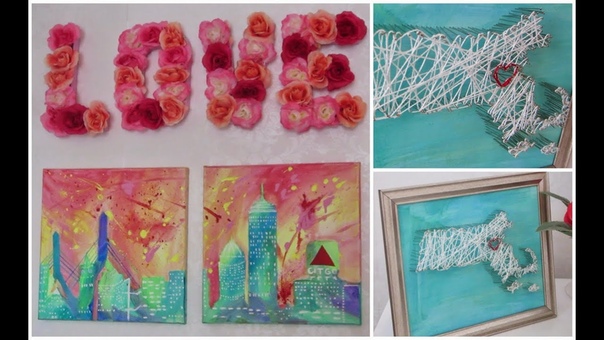DIY Room Decor Wall Artwork Fun Easy to