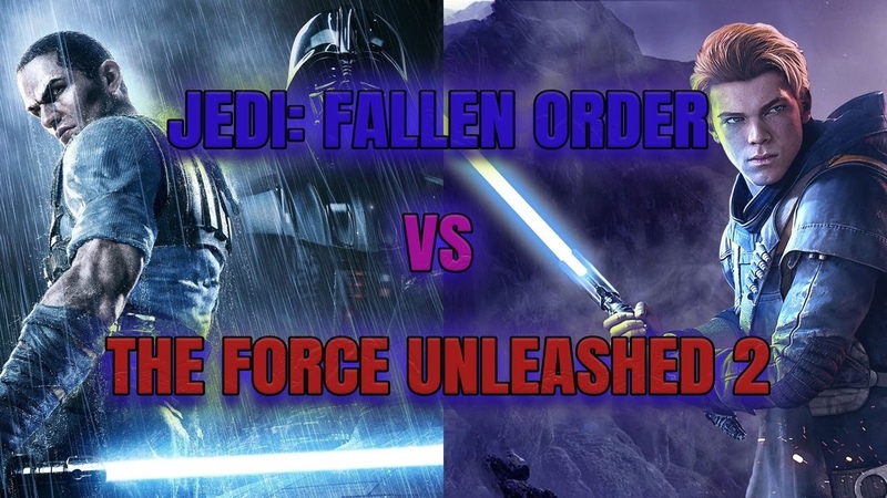 Запись стрима JEDI: FALLEN ORDER vs The Force Unleashed 2 + Tomb Rider