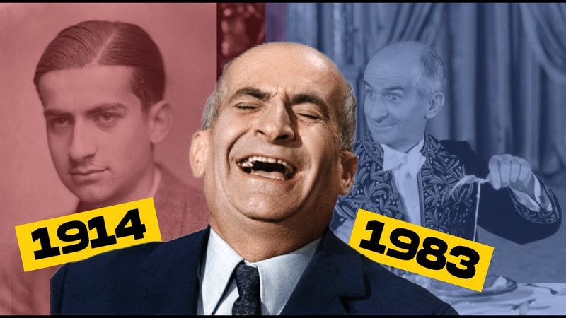 Lhistoire de Louis de Funès en moins de 5