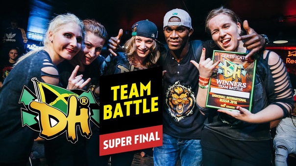 DANCEHALL INTERNATIONAL RUSSIA 2016 TEAMS SUPERFINAL DRUM DI FIRE (win) vs JARUSSIAN