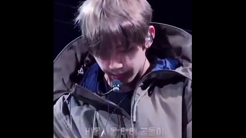 everyone gangsta until sleepy taehyung appears baby