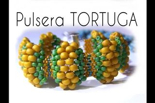 Abalorios - Tutorial Pulsera Tortuga