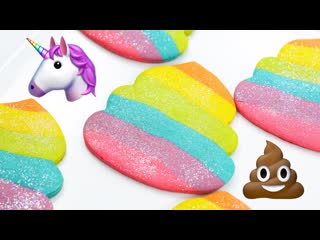 UNICORN RAINBOW POOP COOKIES - NERDY NUMMIES