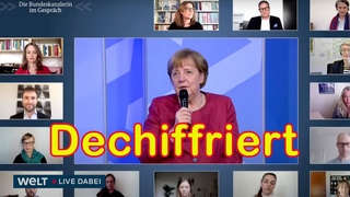 Merkels Knstler-Dialog  was sie wirklich sagen wollte, fr Sie bersetzt in Klarsprech.