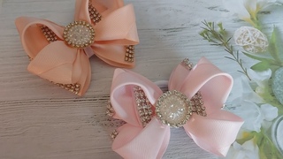 💞WOW effect 💞 Делаю их много и   ПРОДАЮ✨️Супер красивый бант✨️ #bows #bows #бантик #канзаши #красиво