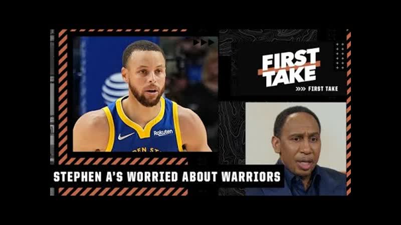 Stephen A. on the Warriors chances to win the West: I m getting very nervous , First