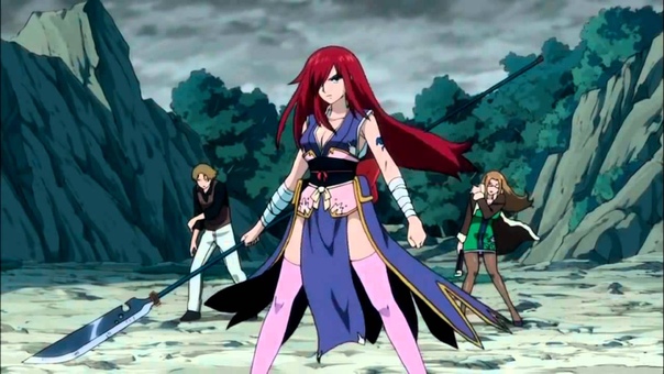 Erza Scarlet and Lavi Fire Но я люблю ее так сильно