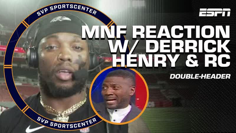 MONDAY NIGHT FOOTBALL FULL REACTION Derrick Henry calls Lamar Jackson the , SC with