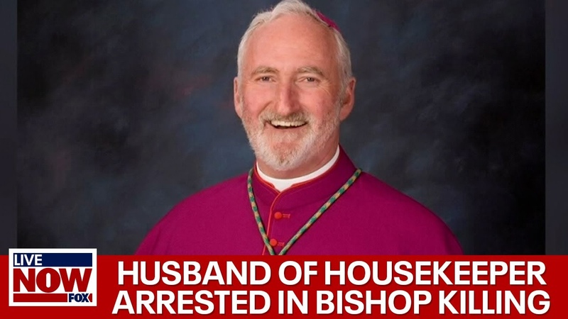 Catholic bishop killed in LA: Husband of housekeeper arrested, sheriff says, Live NOW from