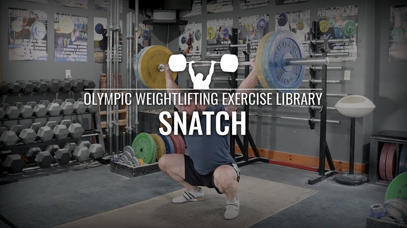 Snatch, Olympic Weightlifting Exercise