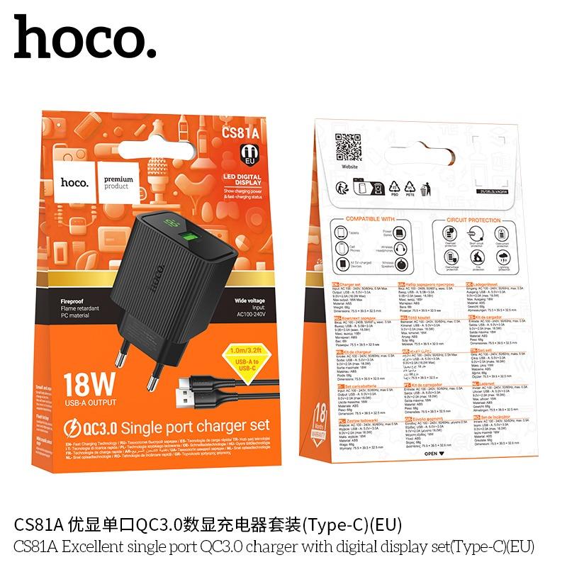 BỘ SẠC CS81A 18W TYPE C