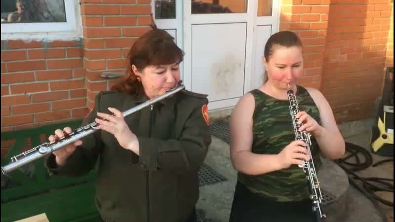 День Победы. Алена Колпакова (Любительский духовой оркестр)