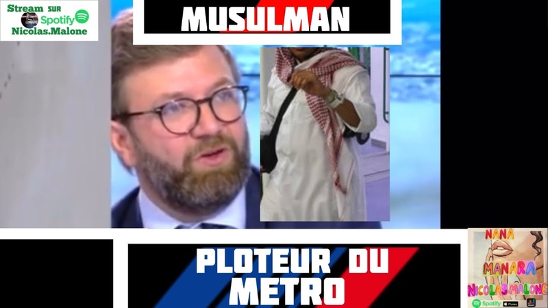 Musulman Ploteur Metro , cnews, clash, algerien, tunisien, marocain, arabe, metro, agression,