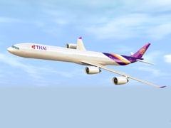 Airbus A340-642 Thai Airlines International Startup