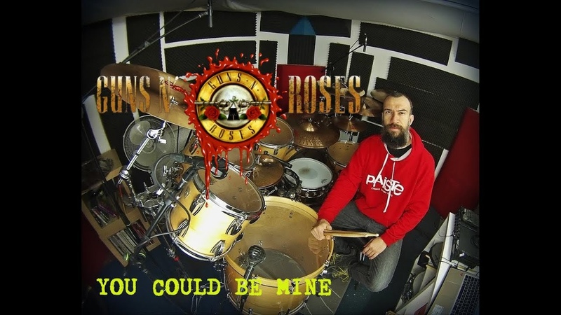 Guns NRoses You Could Be Mine Matt Sorum Drum Cover by Edo Sala with Drum