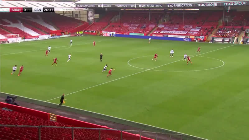 Ryan Kent vs Aberdeen
