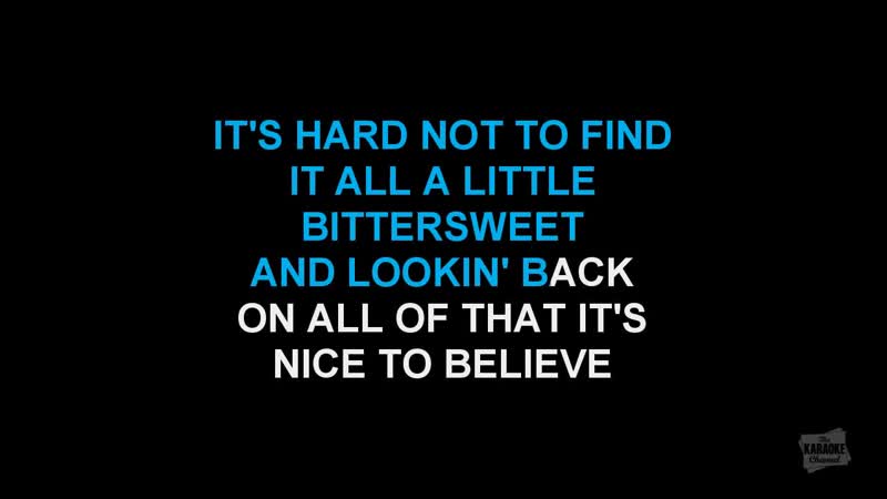 Tim Mc Graw in the style of Taylor Swift karaoke video sing along with