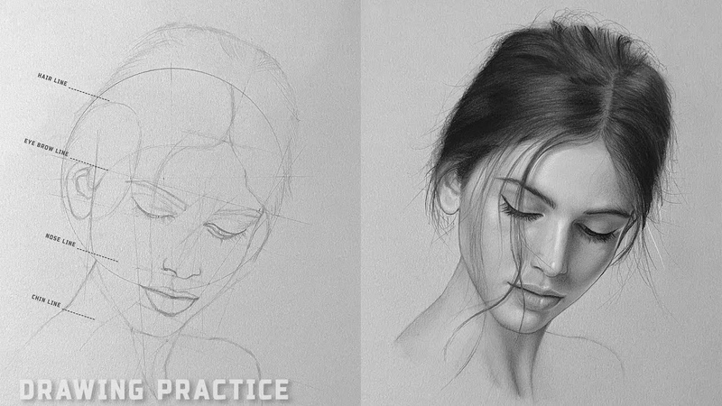A Better way to Practice Drawing LOOMIS