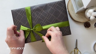 Как упаковать подарок | Классический способ