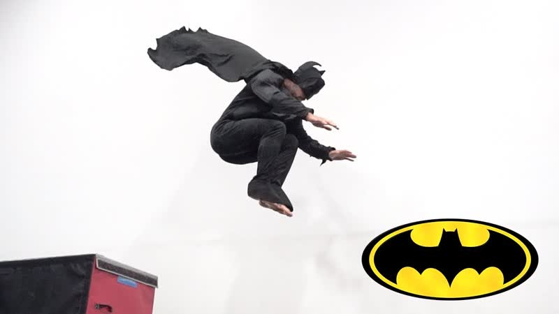 Batman Parkour In Real Life ( Flips and