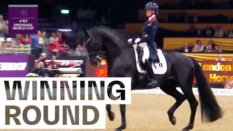 Glamorous Glamourdale and Lottie Fry shine bright in London , FEI Dressage World Cup 2022, 23