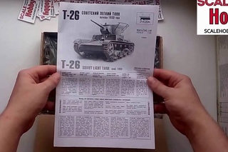 Обзор сборной модели Т-26 обр. 1933 (Звезда №3538)