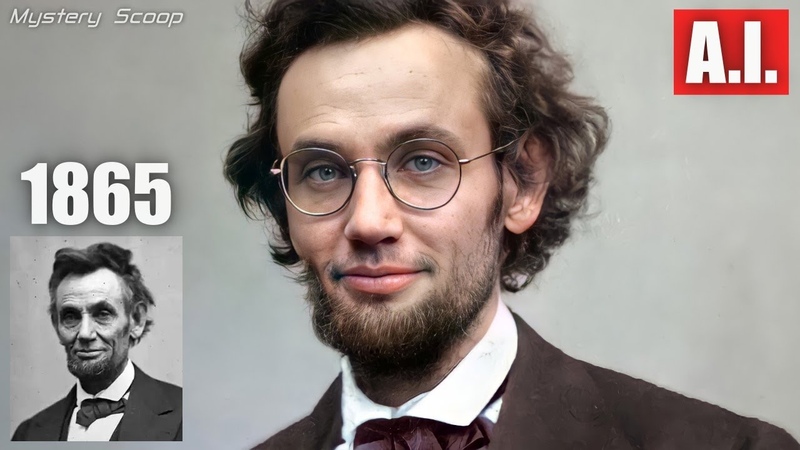 Abraham Lincoln, Historical Figures Animated Using AI