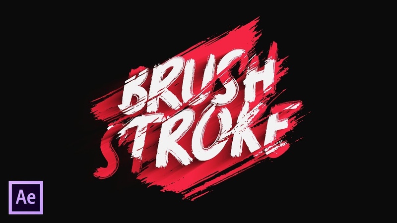 After Effects Tutorial Brush Title Intro Animation in After Effects Free