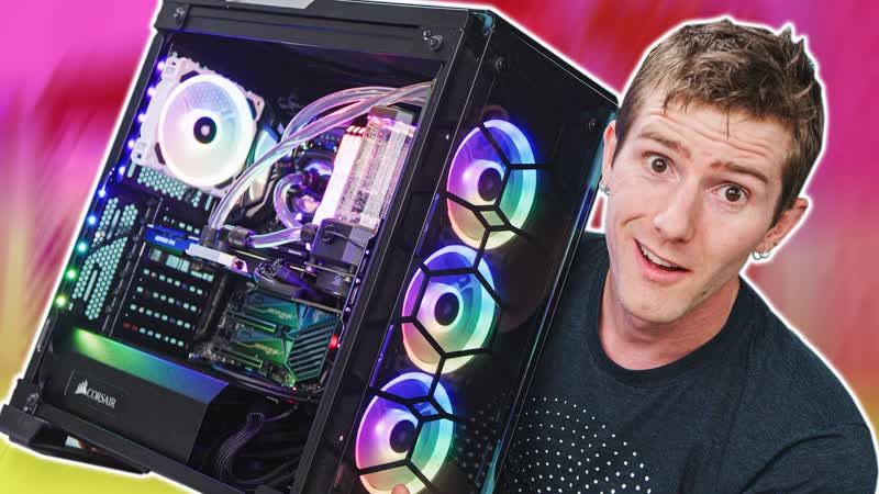 Custom Water Cooled PC SPEED BUILD Hydro X