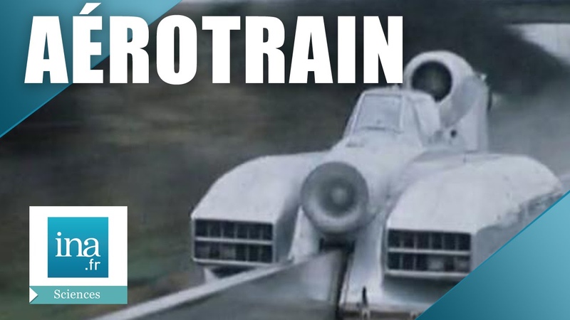 1968 : A bord de laérotrain à Orléans, Archive