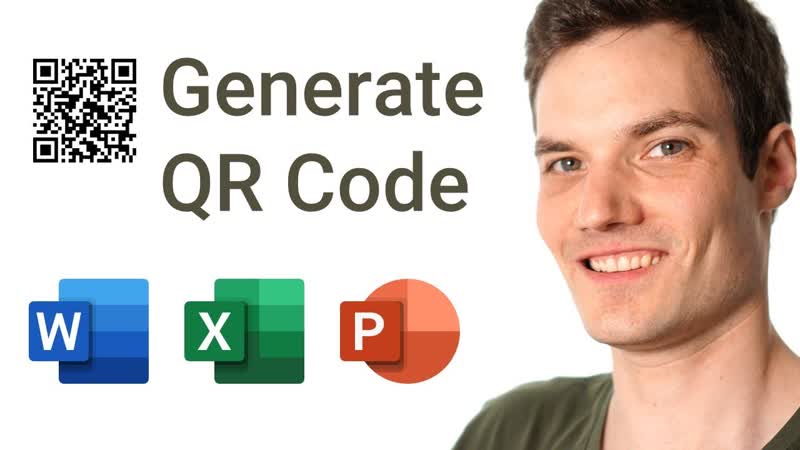 How to create QR Code in Microsoft Word, Excel, Power