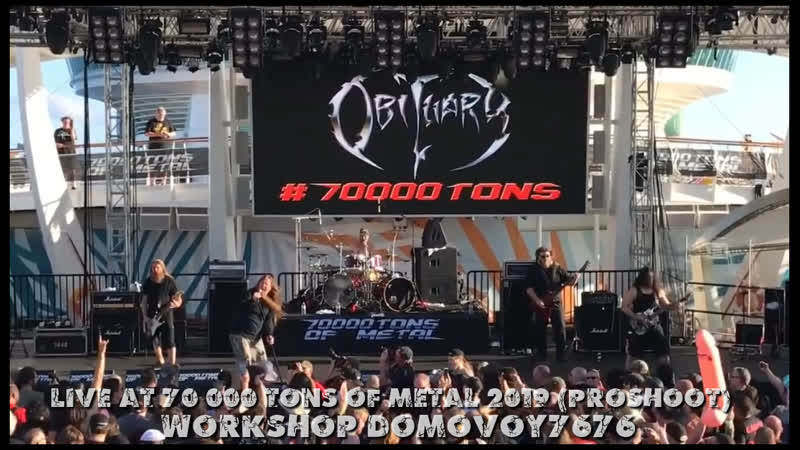OBITUARY Live at 70 000 Tons of Metal 2019 ( Proshoot) Full