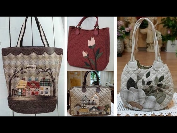 Beutiful Stylish Japanese Work Hand bag, Very nice Collection Of Patchwork Hand bag, Quilted Hand