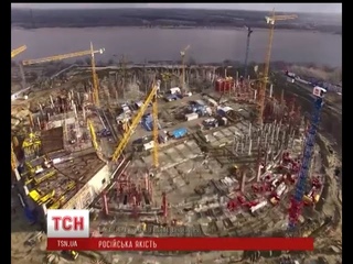 У Волгограді обвалилася одна з металоконструкцій стадіону, який будують до ЧС з футболу