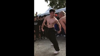 Bboy Babylon(JP) vs Bboy Nucat(TW)  call out battle Boyz in the hood 10th Taiwan 2019