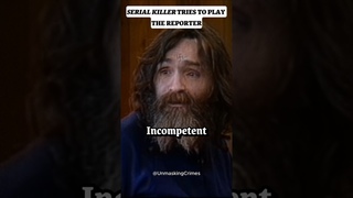 Serial Killer Tries To Play The Reporter