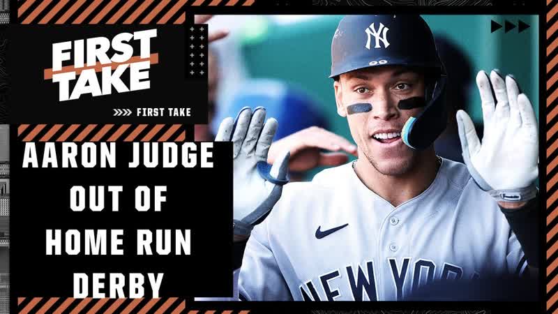 Aaron Judge NOT in 2022 Home Run Derby First Take
