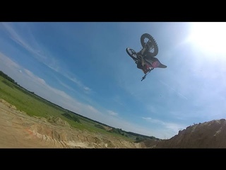 Enduro 5x Backflip fail Honda CRF 450