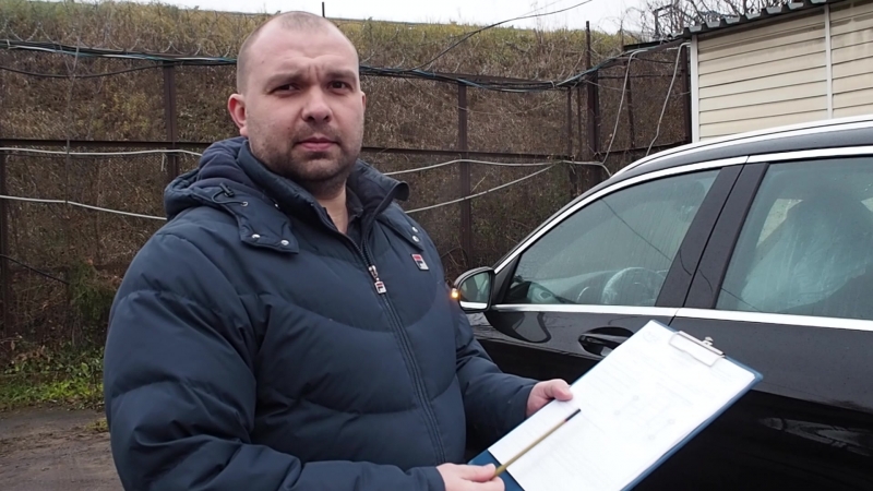 Приемка автомобиля в компании Тандем