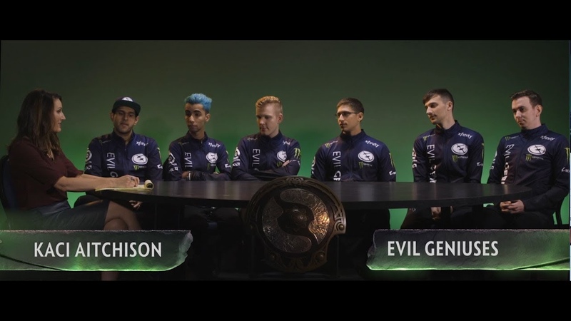 TI8 Evil Geniuses Interview with Kaci