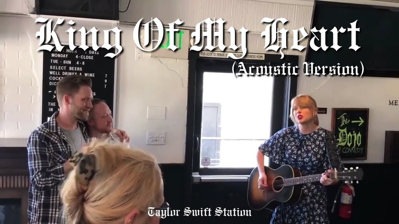 Taylor Swift King Of My Heart ( Live Acoustic at Alexs Engagement