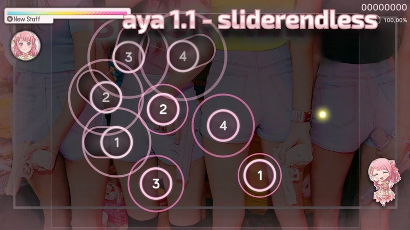 osu skin review aya 1. 1 sliderendless (by Shizuku