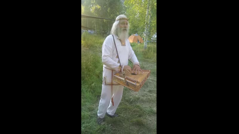 Гусляр Любослав на Орловской Купале 2019