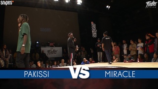 SNIPES FUNKIN STYLEZ 2019 - Hip Hop Best 16 - PAKISSI vs. MIRACLE