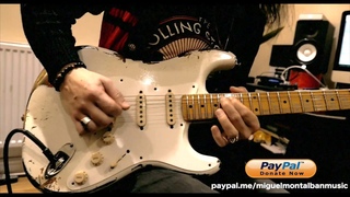 Miguel Montalban  -Time  (Pink Floyd)  Skype Lessons - Support Musician